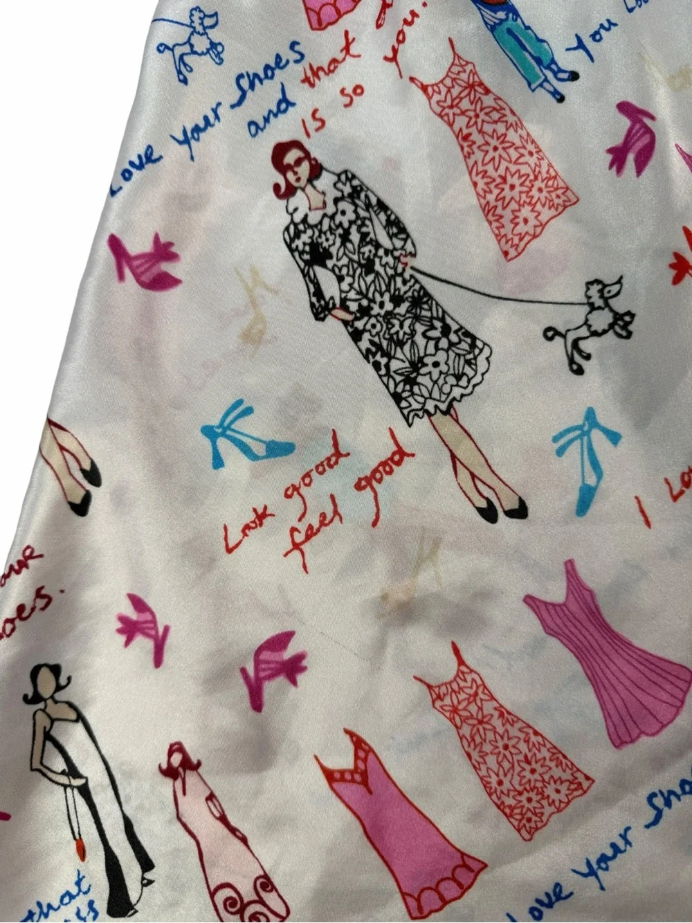 Vintage Natori Y2K “Private Luxaries” Silk “Look Good Feel Good” Camisole M